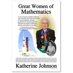 Great Women of Mathematics: Katherine Johnson Classroom Poster